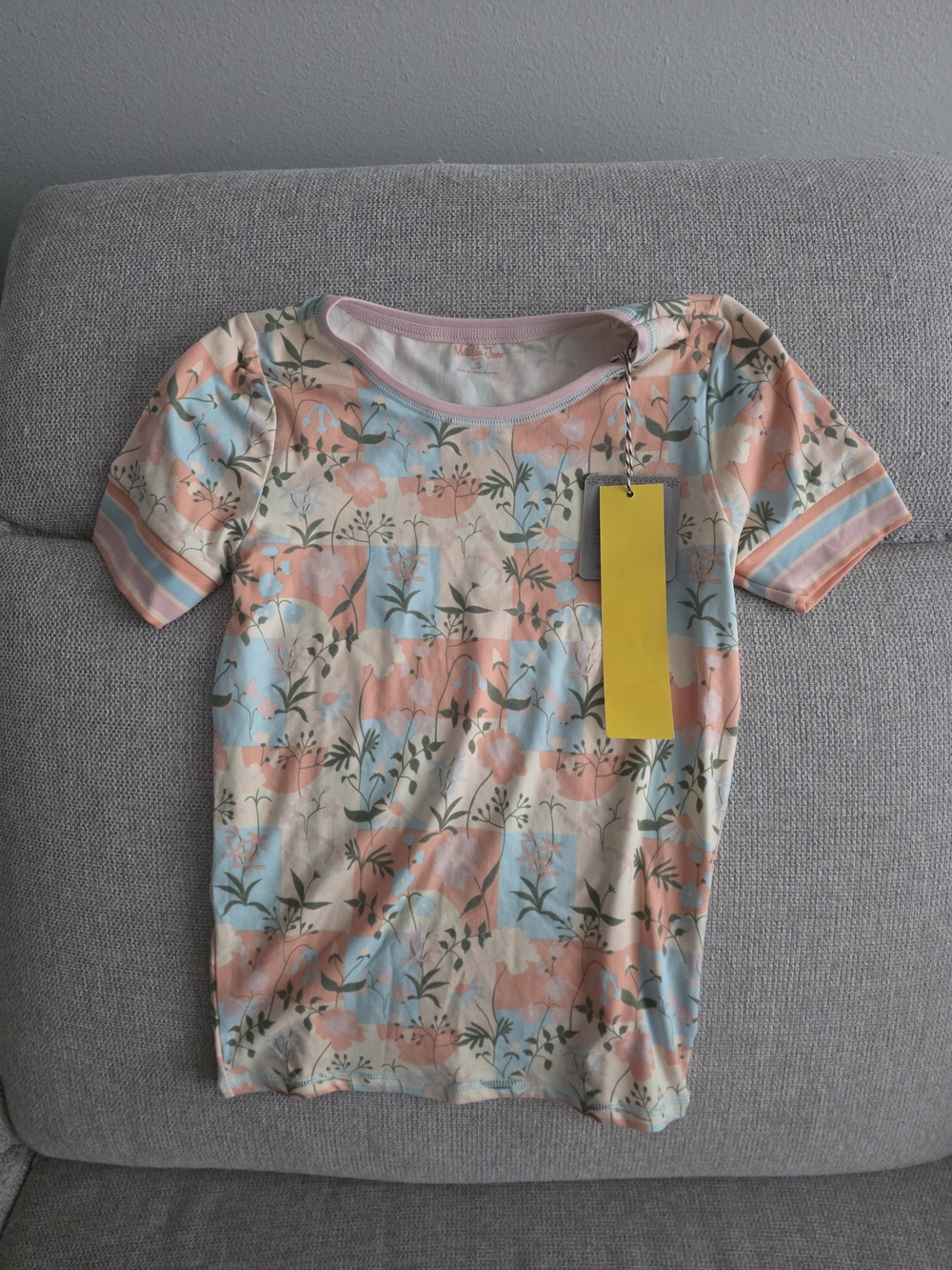 Matilda Jane Pink Peach Blue Floral Top